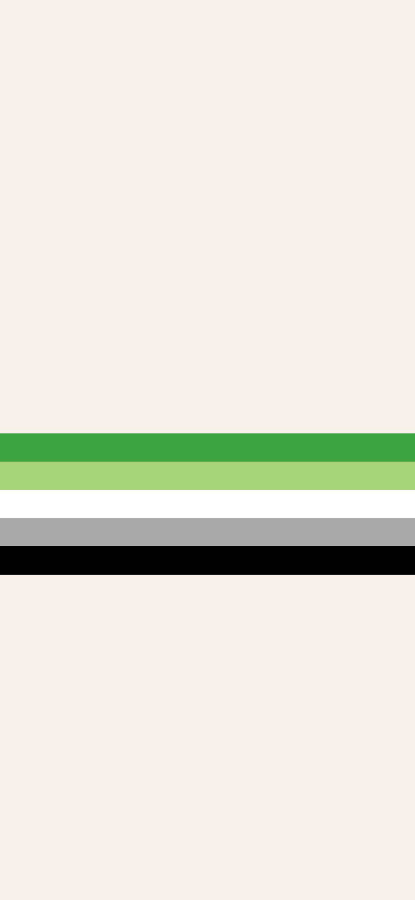 Aromantic Minimalist Pride Stripe wallpaper for iPhone and Android