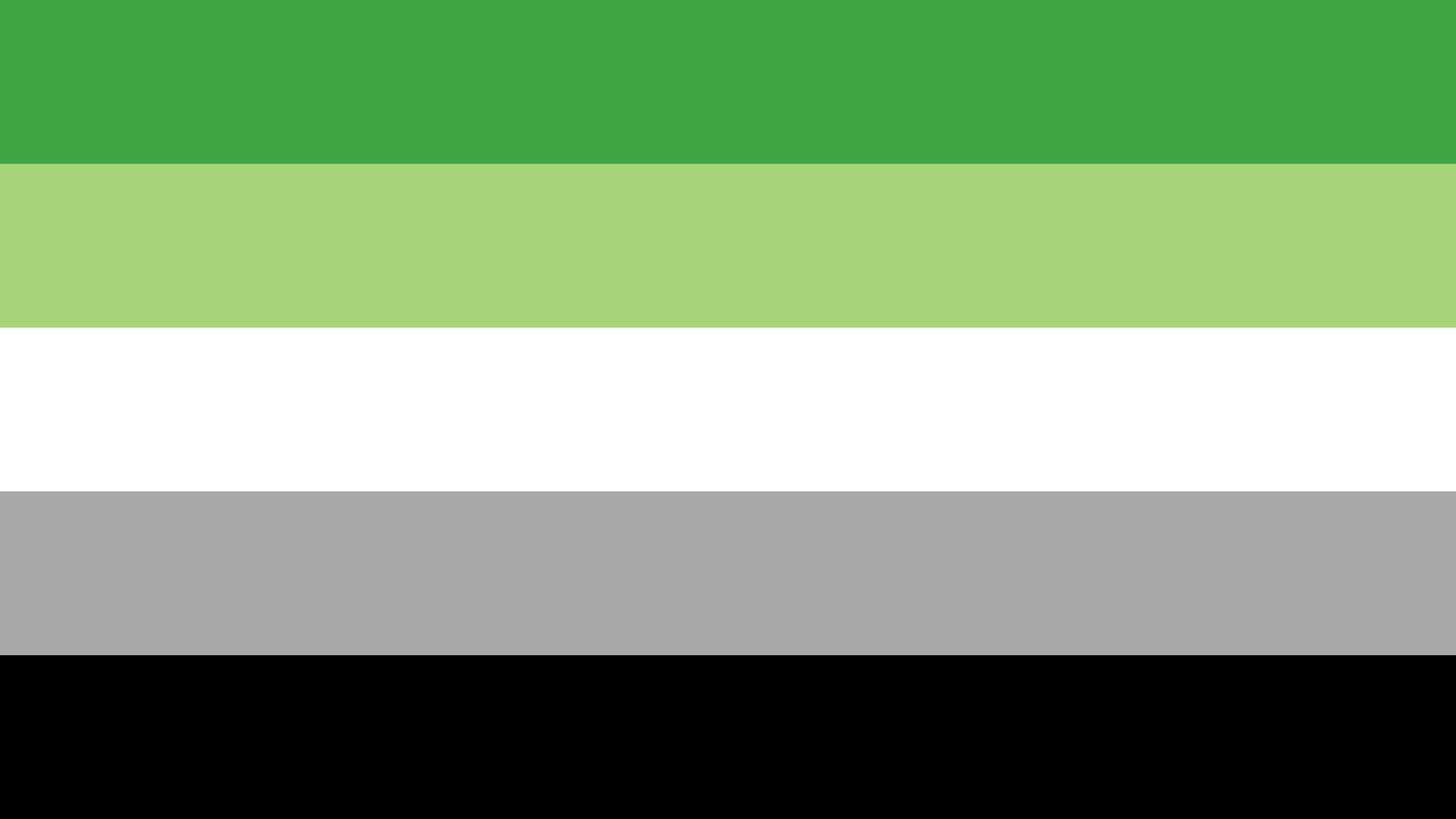 Aromantic Pride Flag desktop wallpaper in 4K