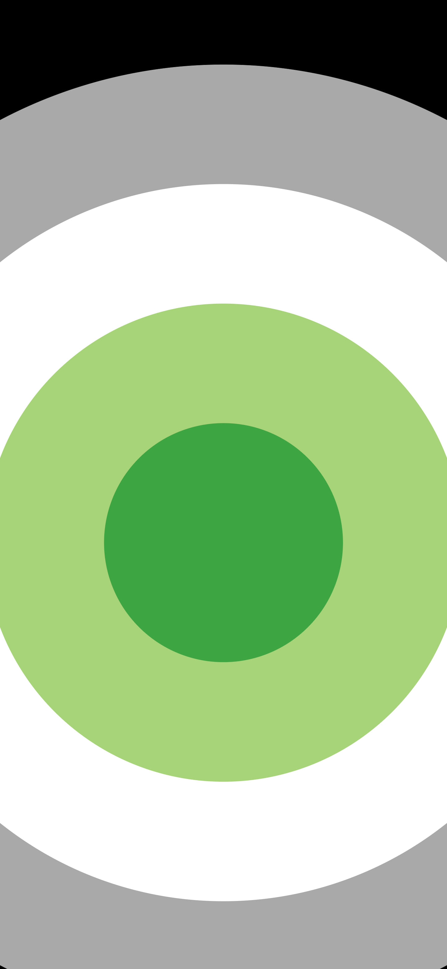 Aromantic Pride Rings wallpaper for iPhone and Android