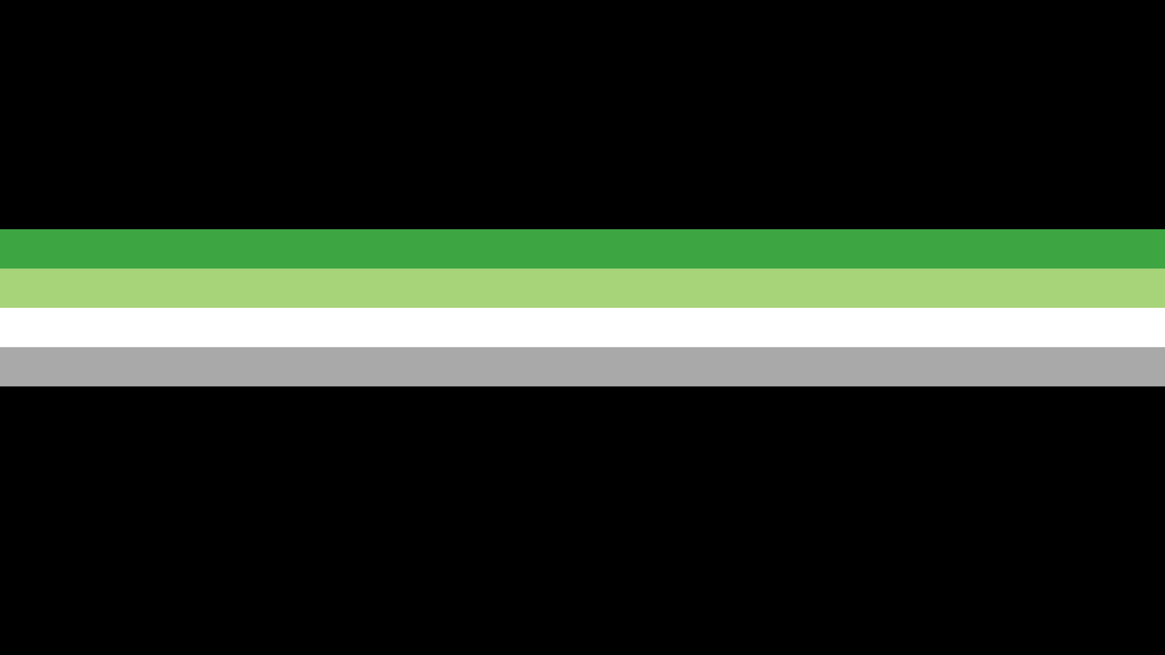 Aromantic Subtle Pride Stripe desktop wallpaper in 4K