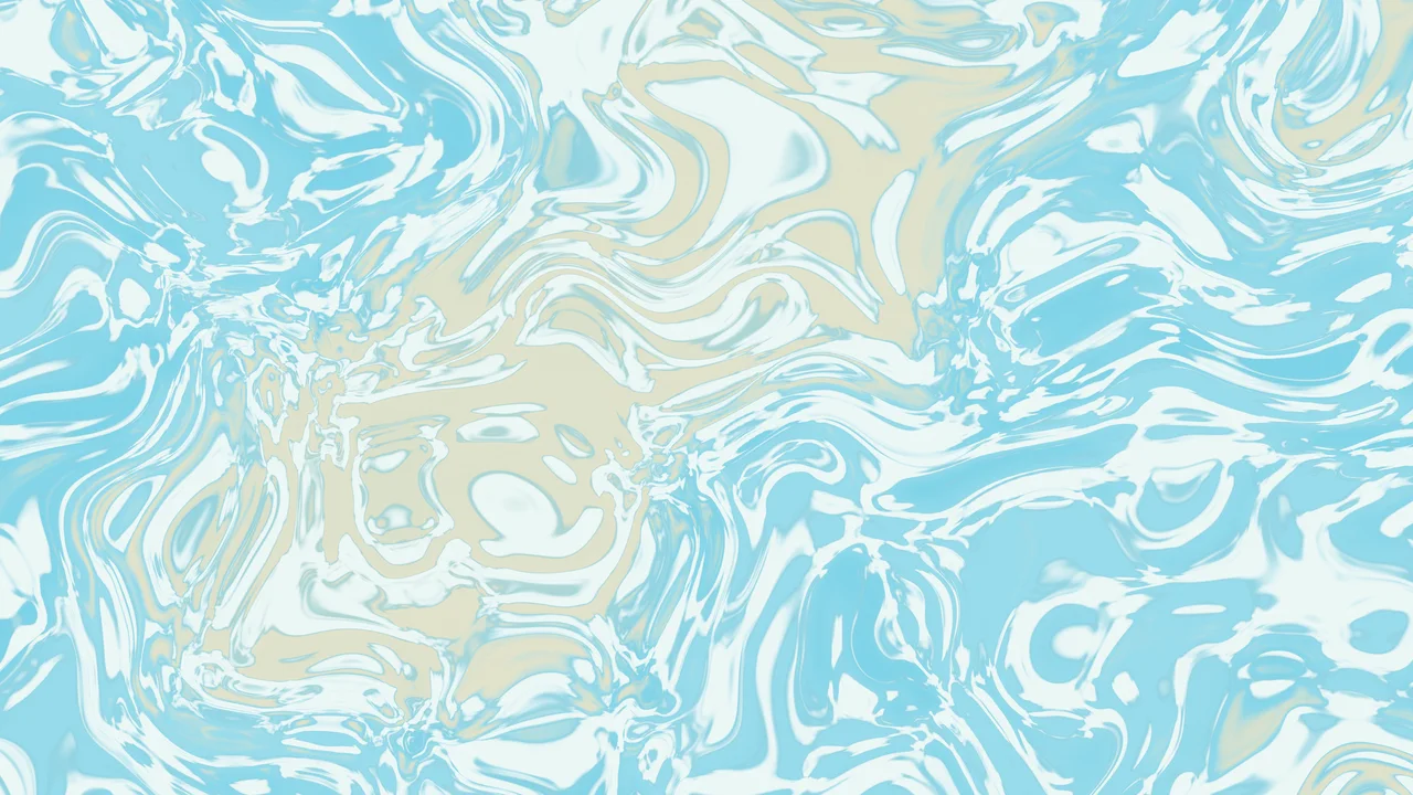Beach Liquid Marble desktop wallpaper in 4K