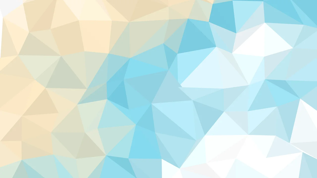 Beach Low Poly desktop wallpaper in 4K