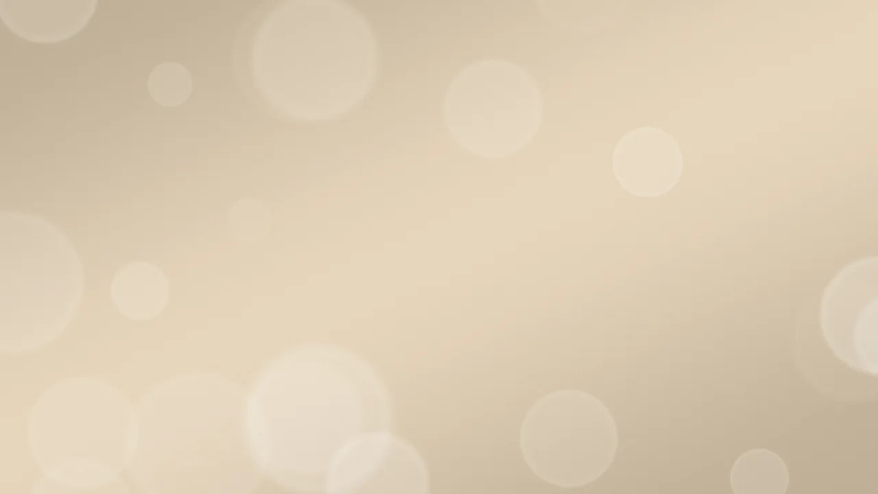 Beige and Brown Bokeh Lights desktop wallpaper in 4K