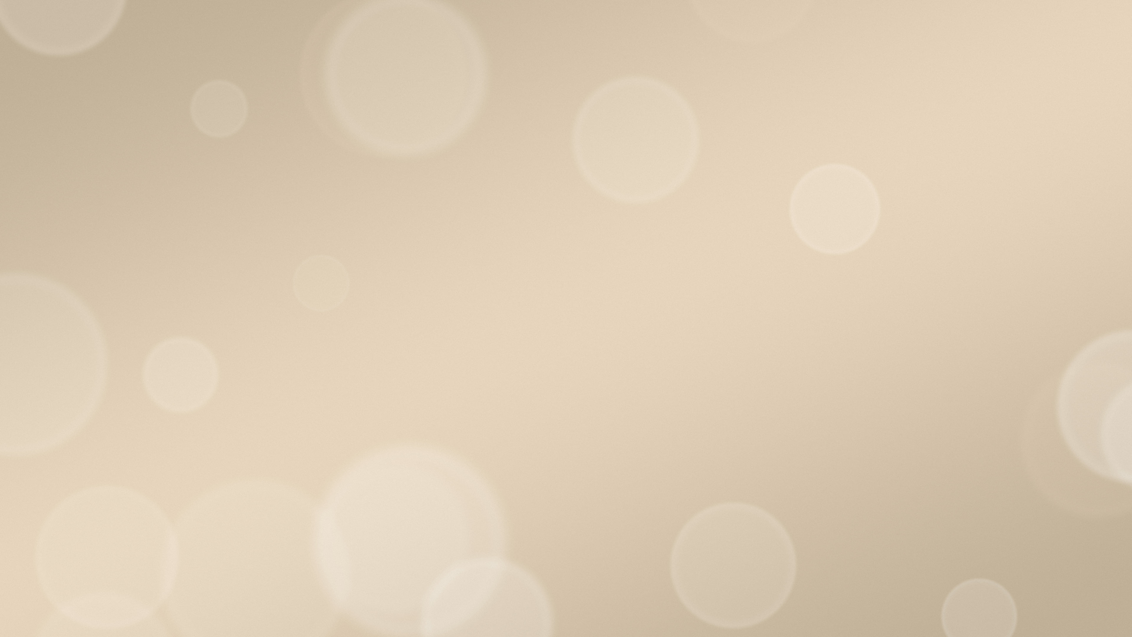 Beige and Brown Bokeh Lights desktop wallpaper in 4K