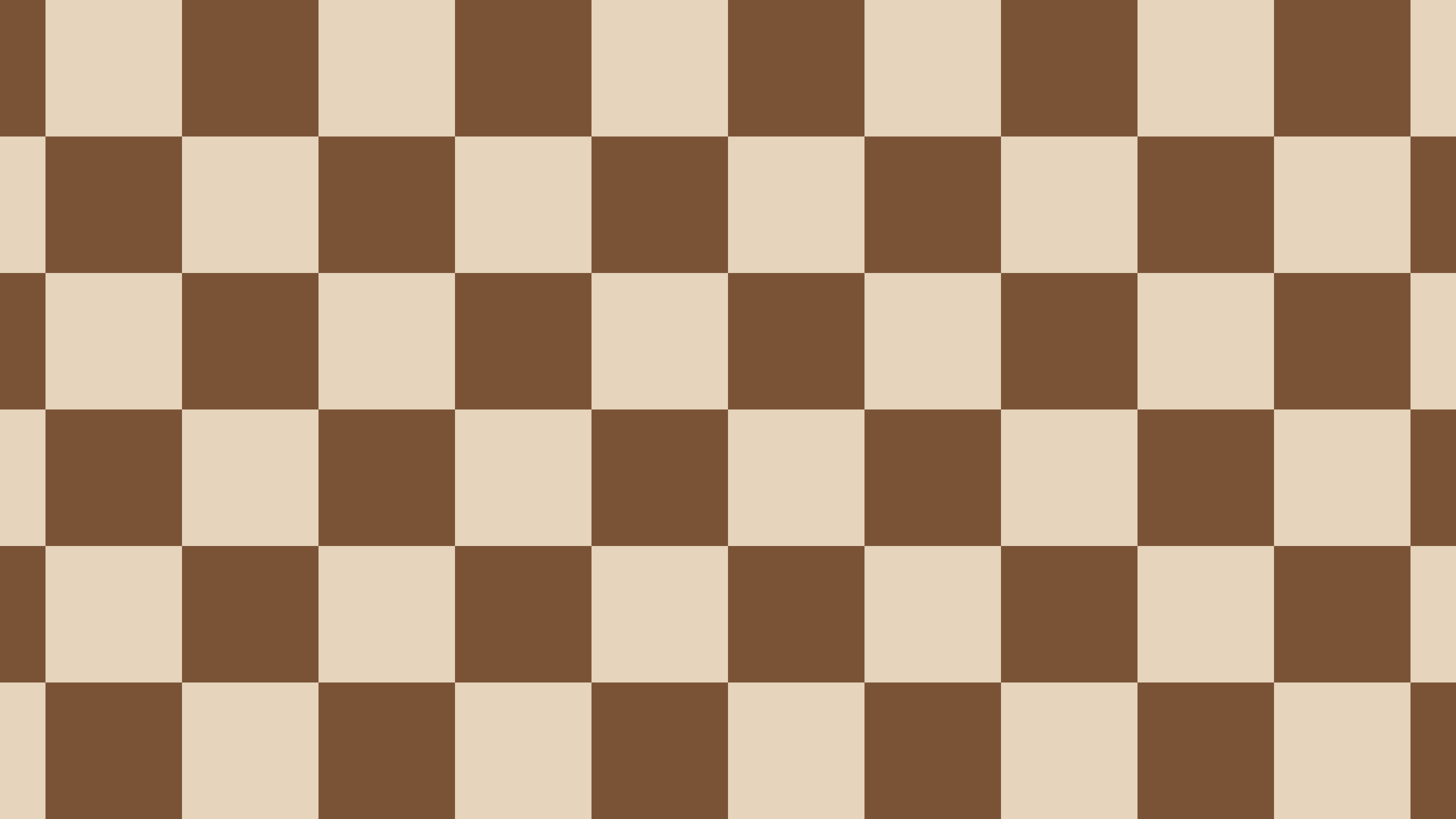 Beige and Brown Checkered desktop wallpaper in 4K