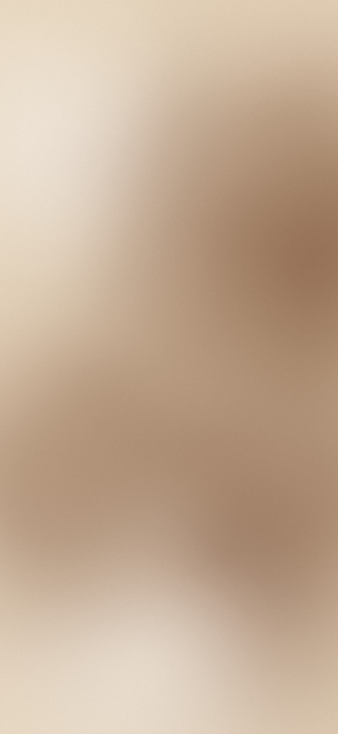 Beige and Brown Dreamy Aura Gradient wallpaper for iPhone and Android