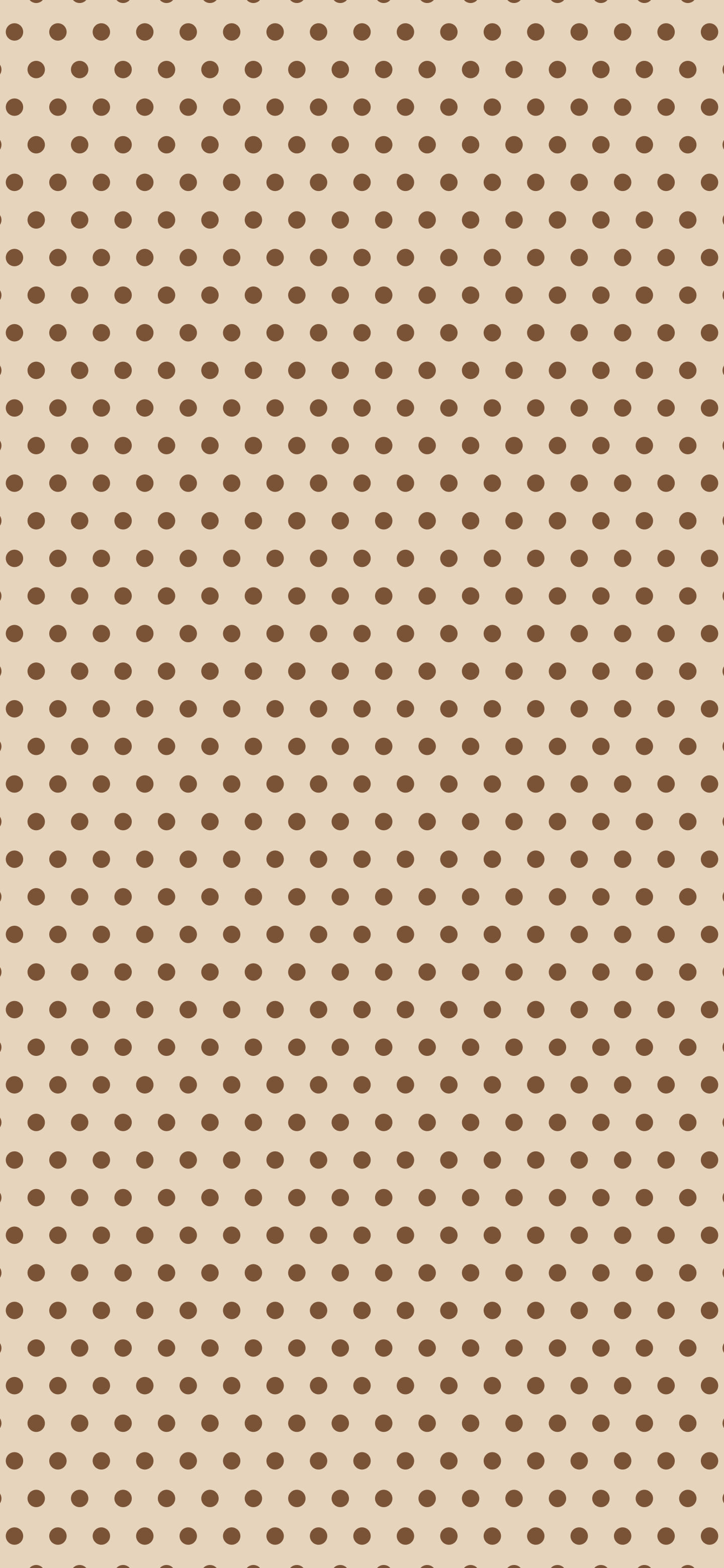 Beige and Brown Mini Polka Dot wallpaper for iPhone and Android