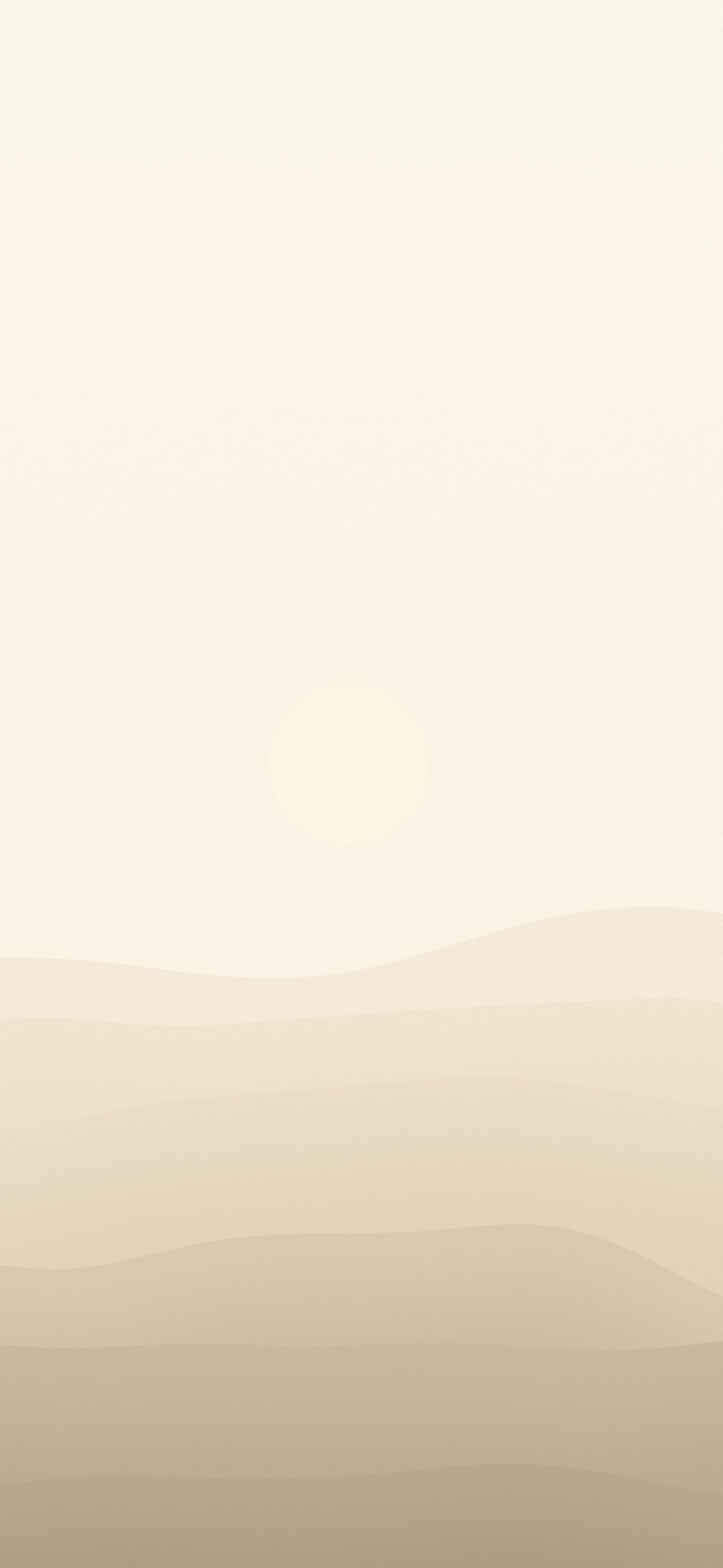 Beige and Cream Minimalist Desert Dunes wallpaper for iPhone and Android