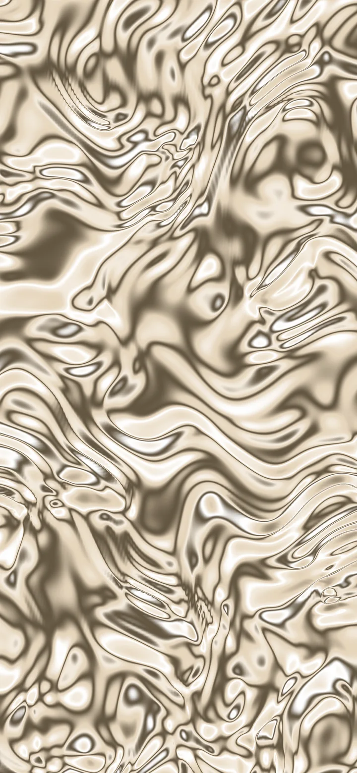 Beige Liquid Chrome wallpaper for iPhone and Android