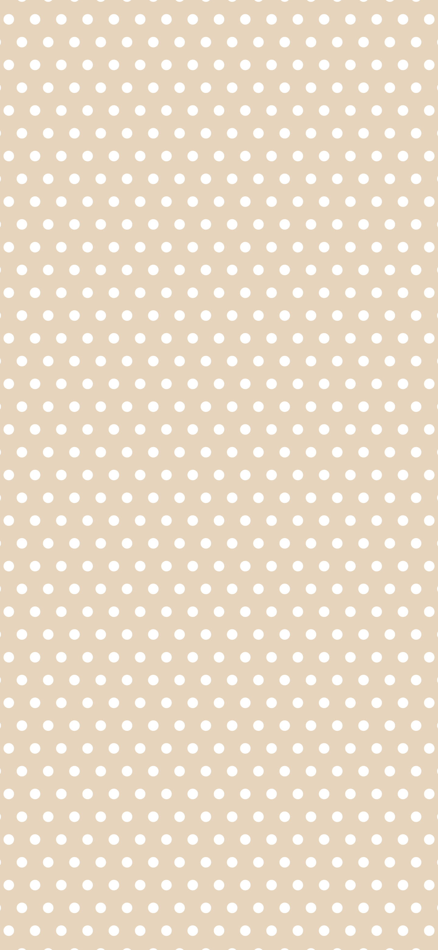 Beige Mini Polka Dot wallpaper for iPhone and Android