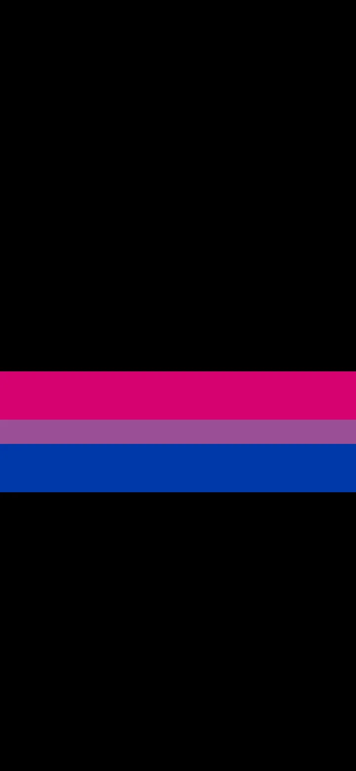 Bisexual Subtle Pride Stripe wallpaper for iPhone and Android