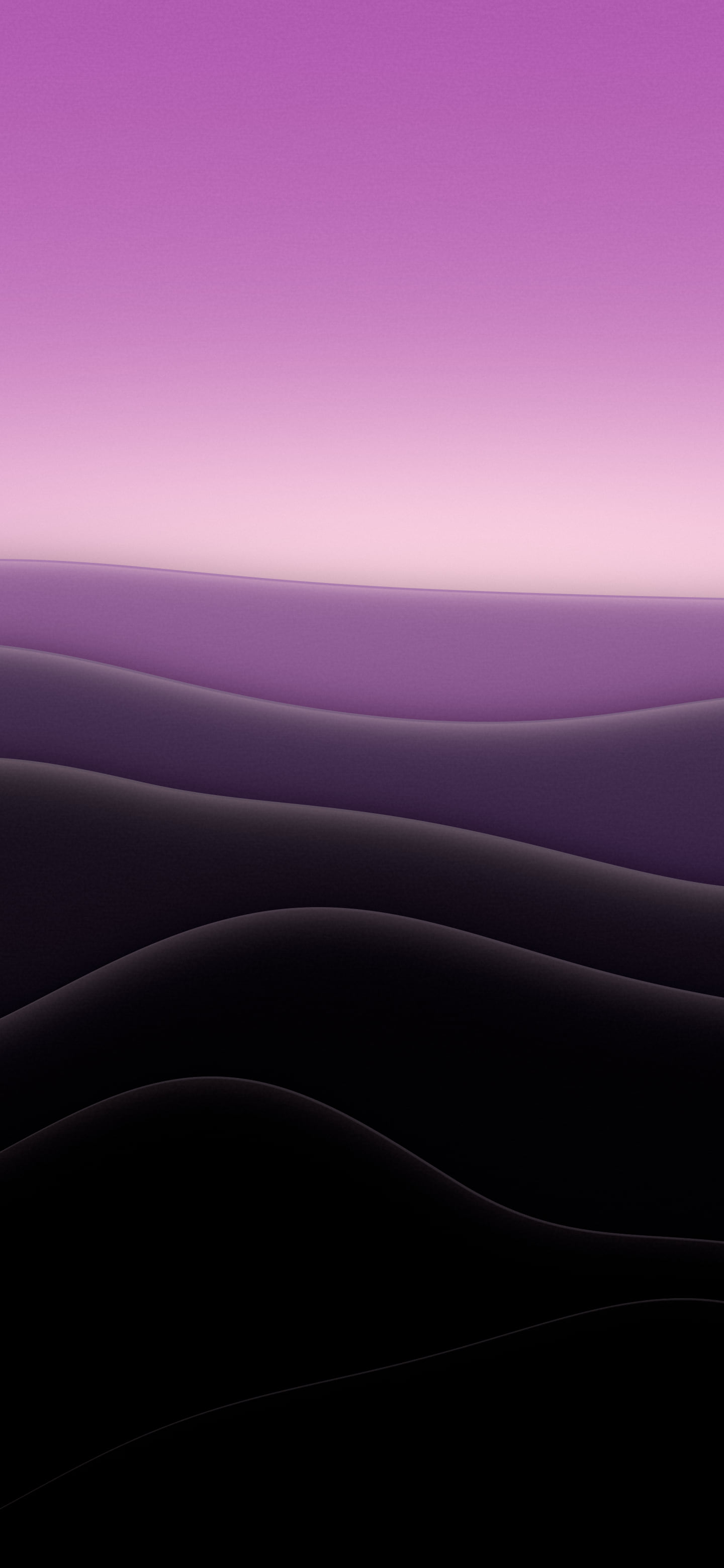 Black 3D Paper Cut Abstract Layers wallpaper for iPhone and Android