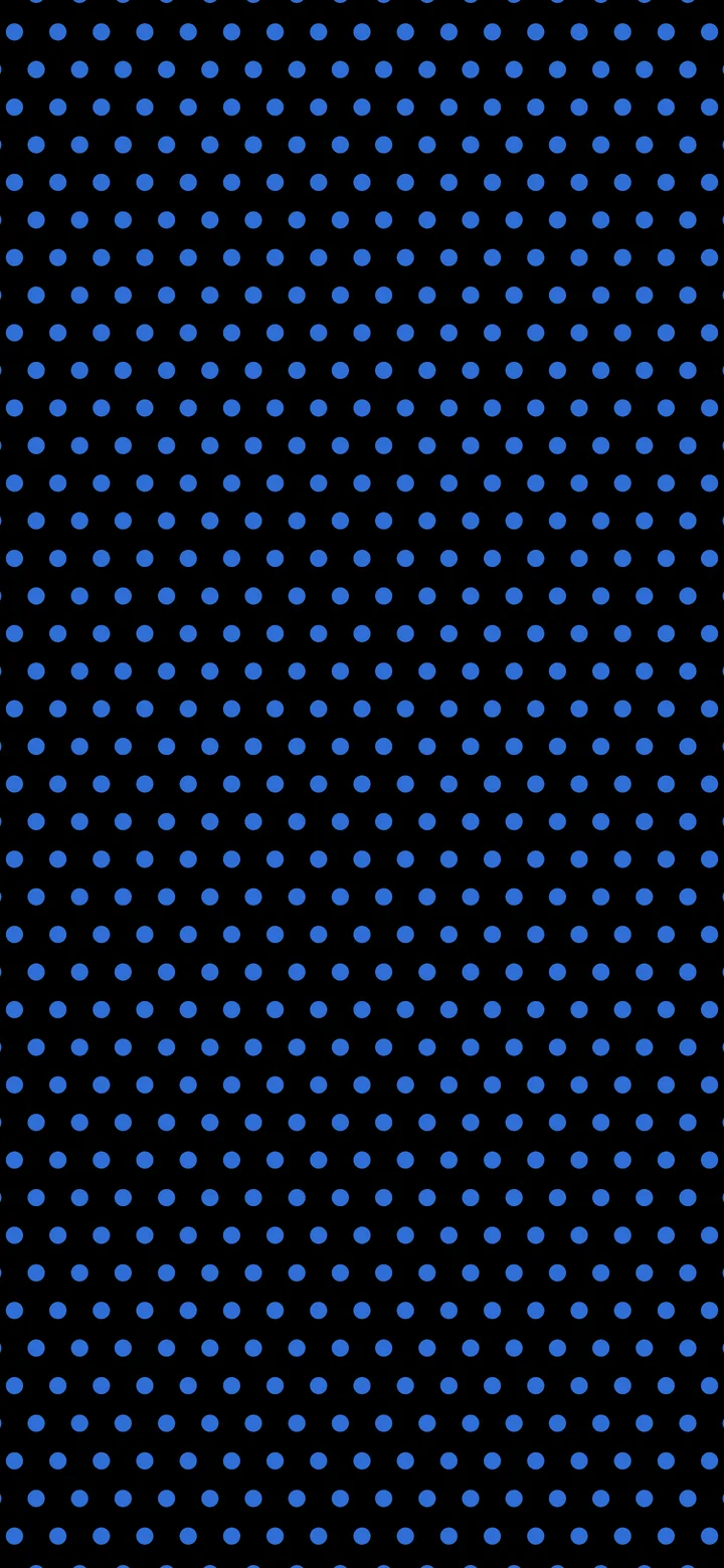 Black and Blue Mini Polka Dot wallpaper for iPhone and Android