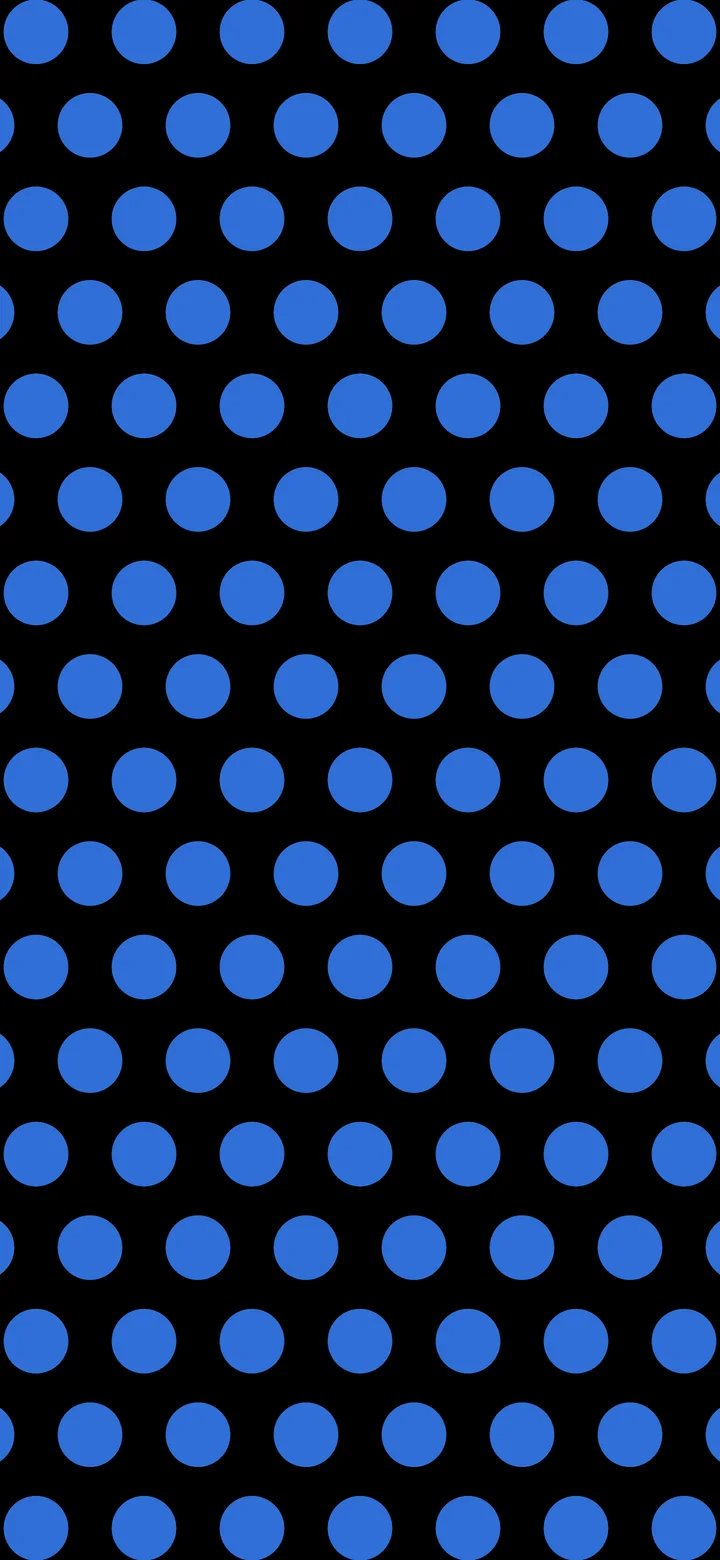 Black and Blue Polka Dot wallpaper for iPhone and Android