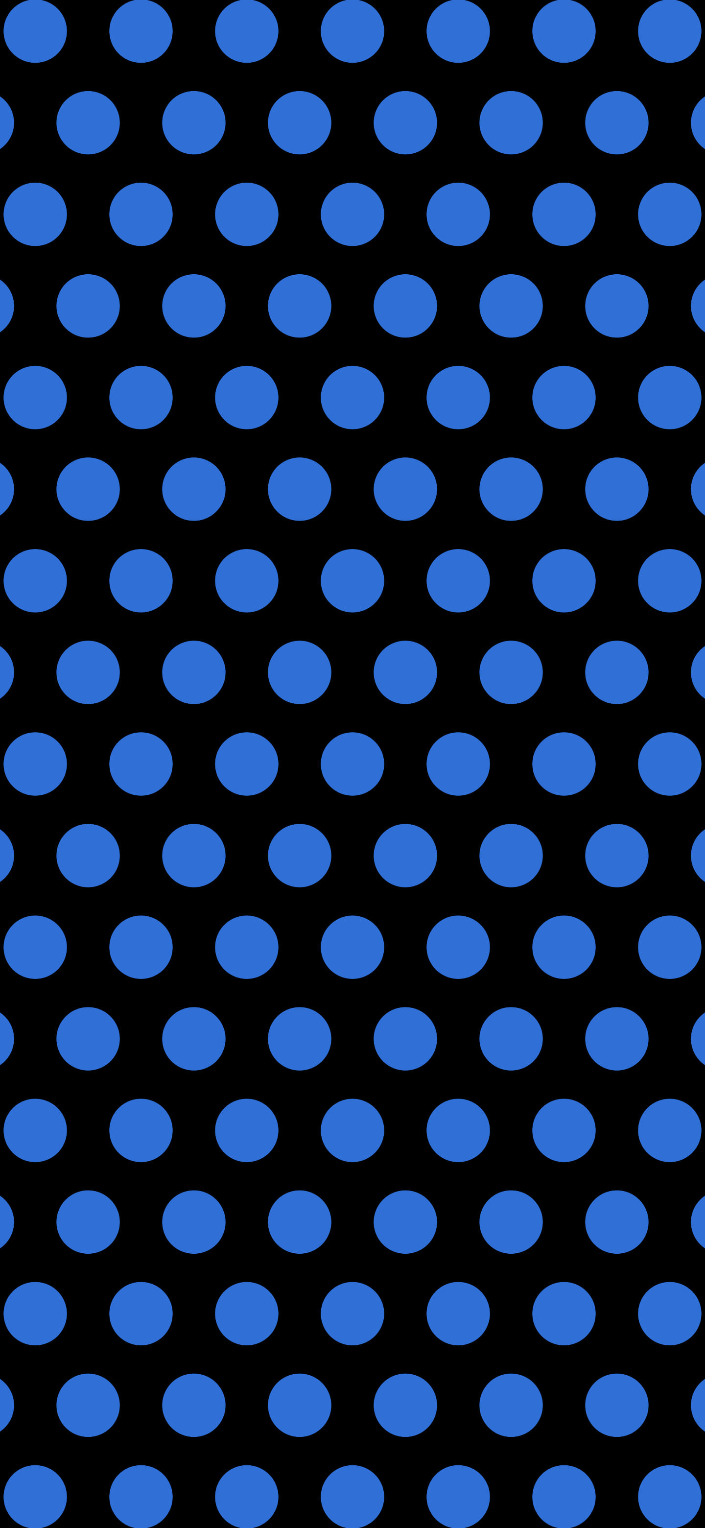 Black and Blue Polka Dot wallpaper for iPhone and Android