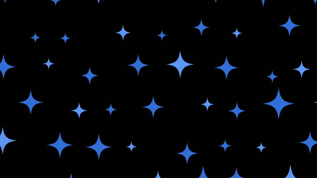 Black and Blue Sparkle Pattern desktop wallpaper in 4K