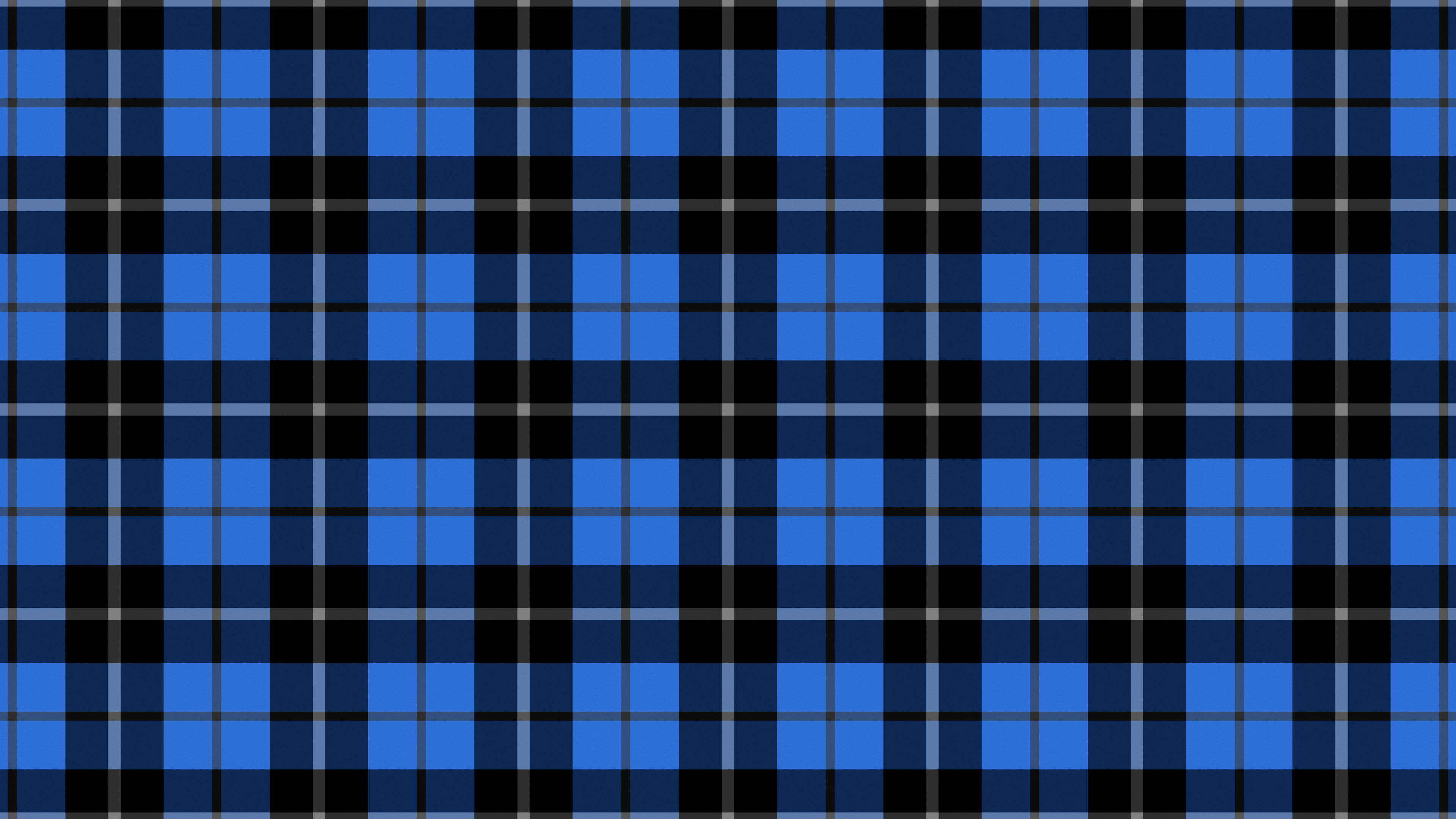 Black and Blue Tartan Plaid desktop wallpaper in 4K