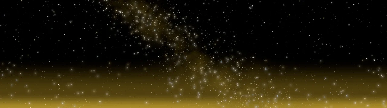 Black and Gold Milky Way Galaxy dual monitor wallpaper, 7680 × 2160