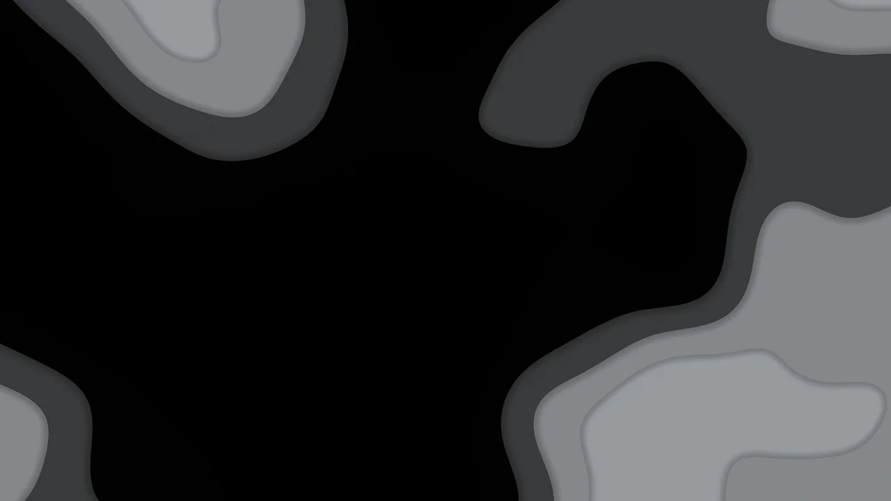 Black and Gray Layered Topographic desktop wallpaper in 4K