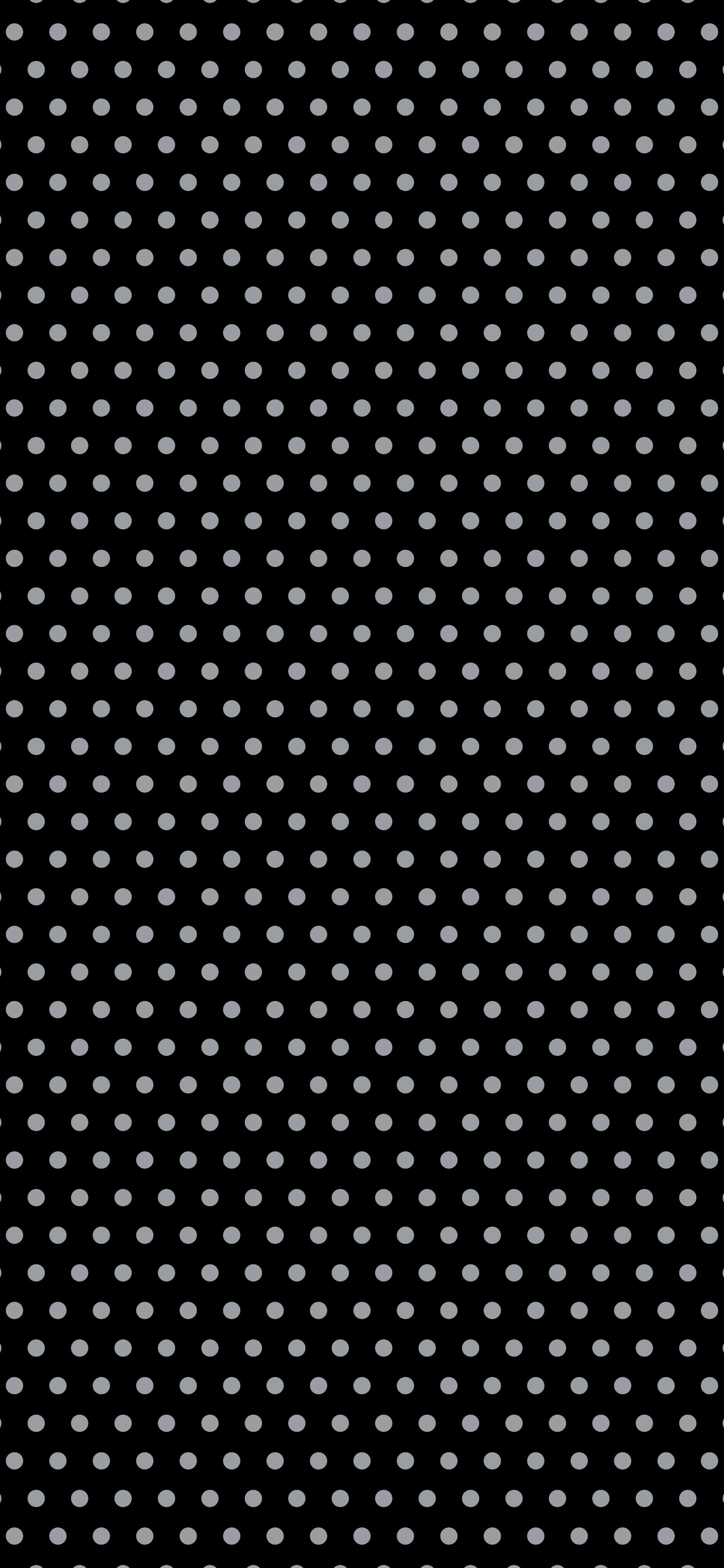 Black and Gray Mini Polka Dot wallpaper for iPhone and Android