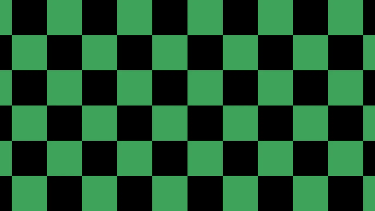 Black and Green Checkered desktop wallpaper in 4K