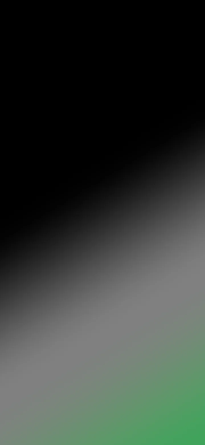 Black and Green Diagonal Ombre Gradient wallpaper for iPhone and Android