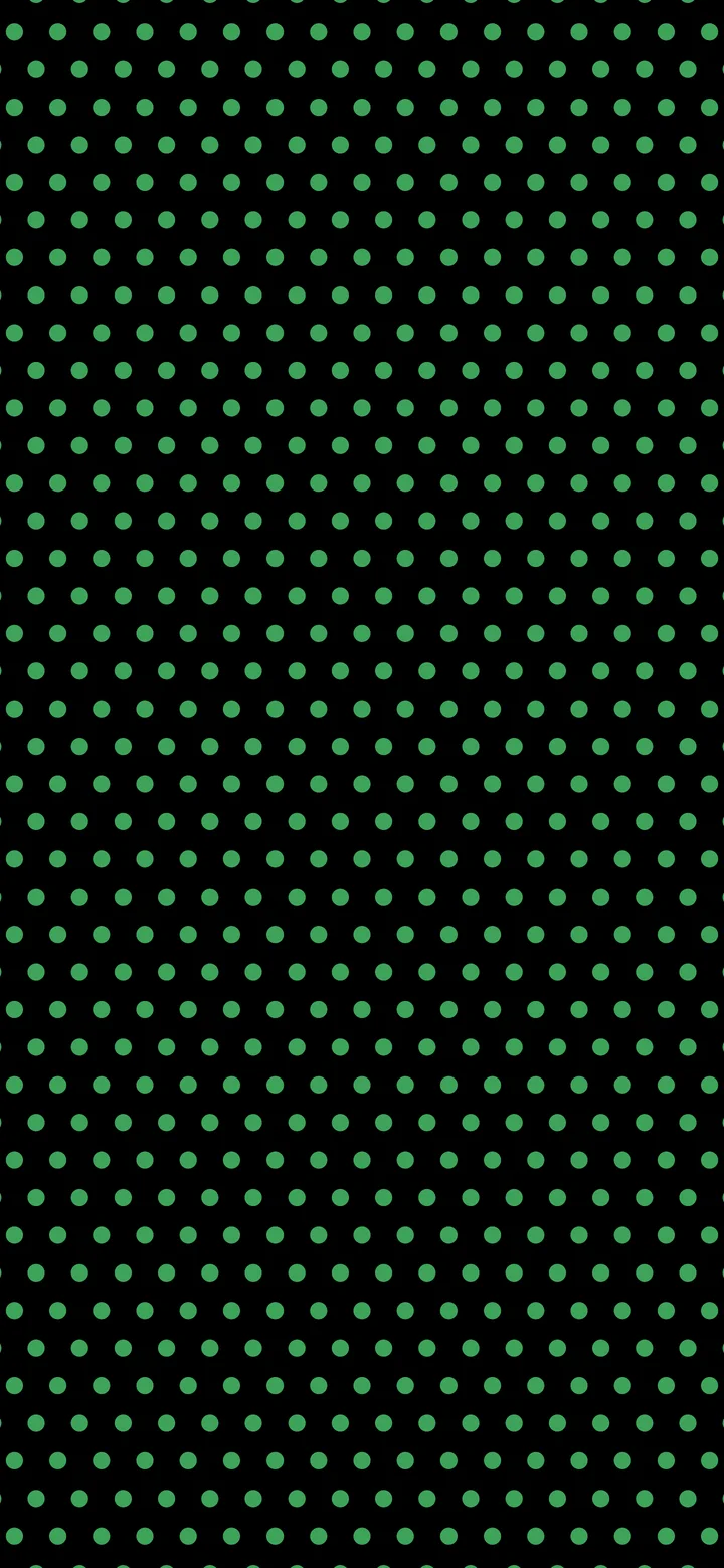 Black and Green Mini Polka Dot wallpaper for iPhone and Android