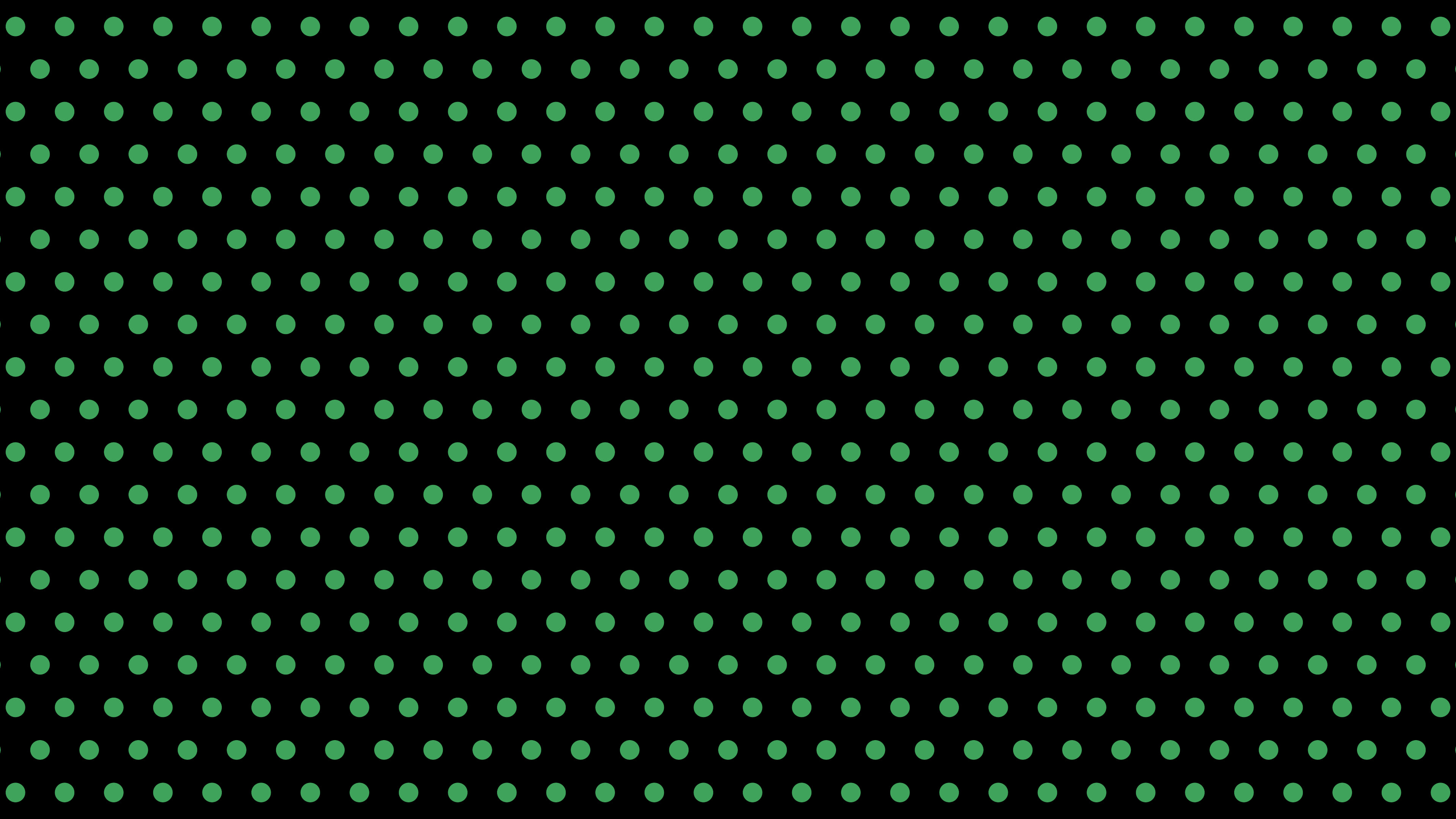 Black and Green Mini Polka Dot desktop wallpaper in 4K