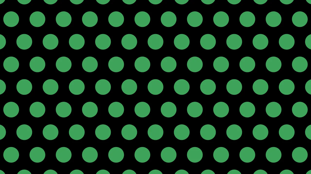 Black and Green Polka Dot desktop wallpaper in 4K