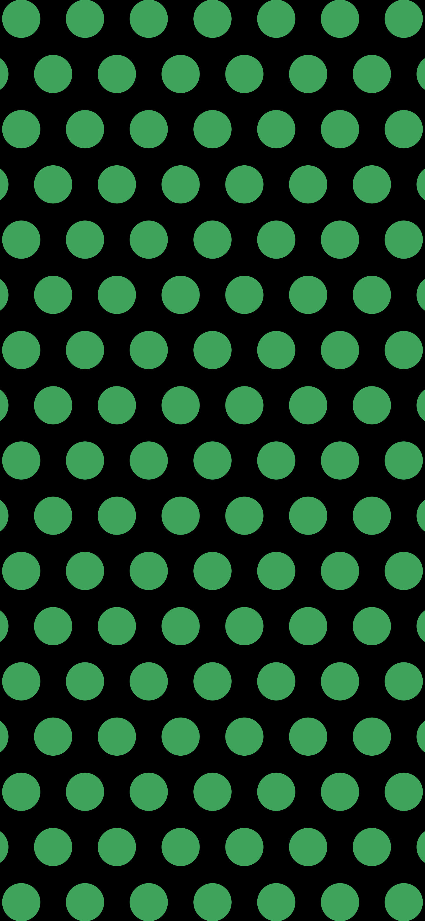 Black and Green Polka Dot wallpaper for iPhone and Android