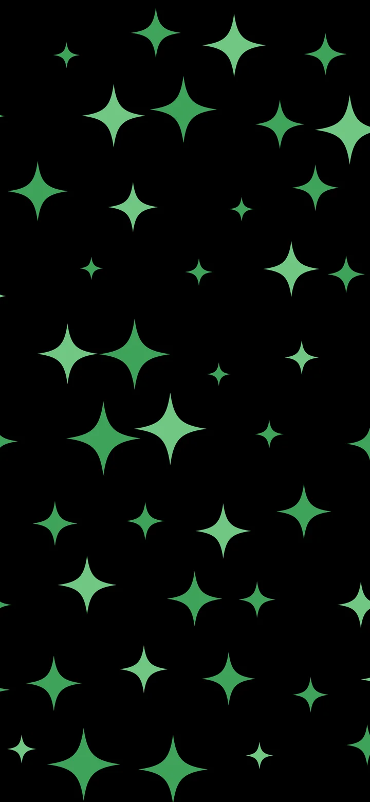 Black and Green Sparkle Pattern wallpaper for iPhone and Android