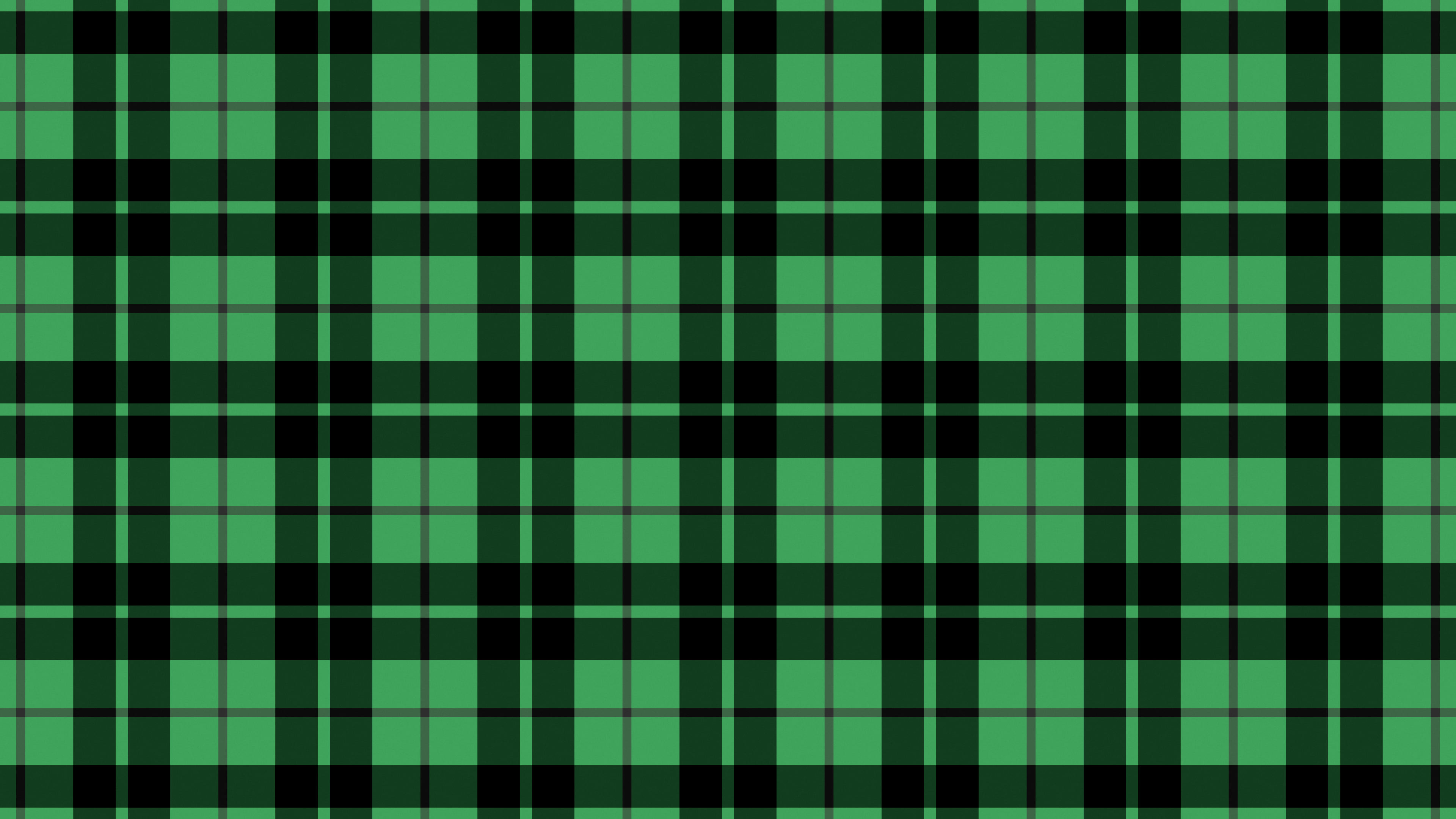 Black and Green Tartan Plaid desktop wallpaper in 4K