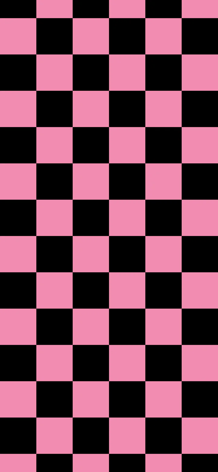 Black and Pink Checkered wallpaper for iPhone and Android