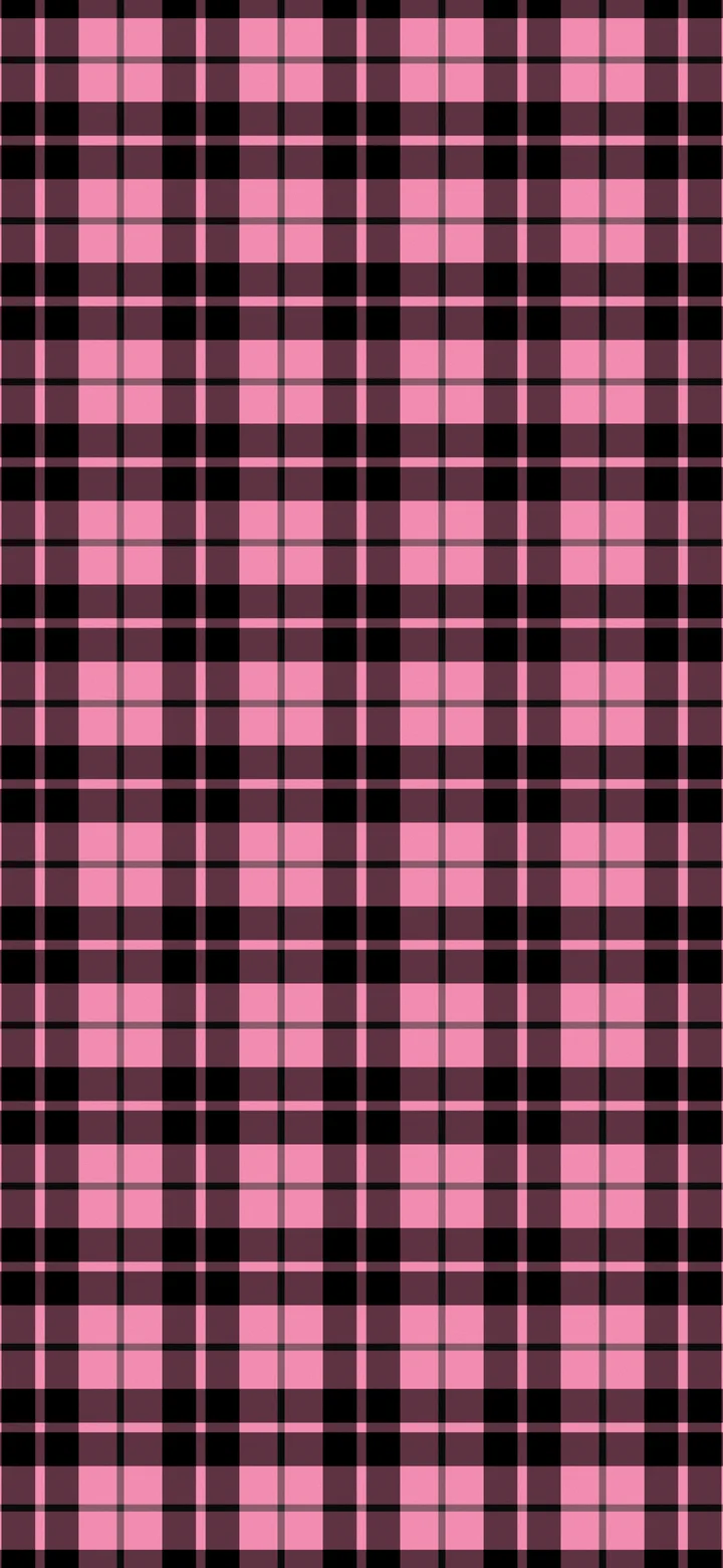 Black and Pink Tartan Plaid wallpaper for iPhone and Android