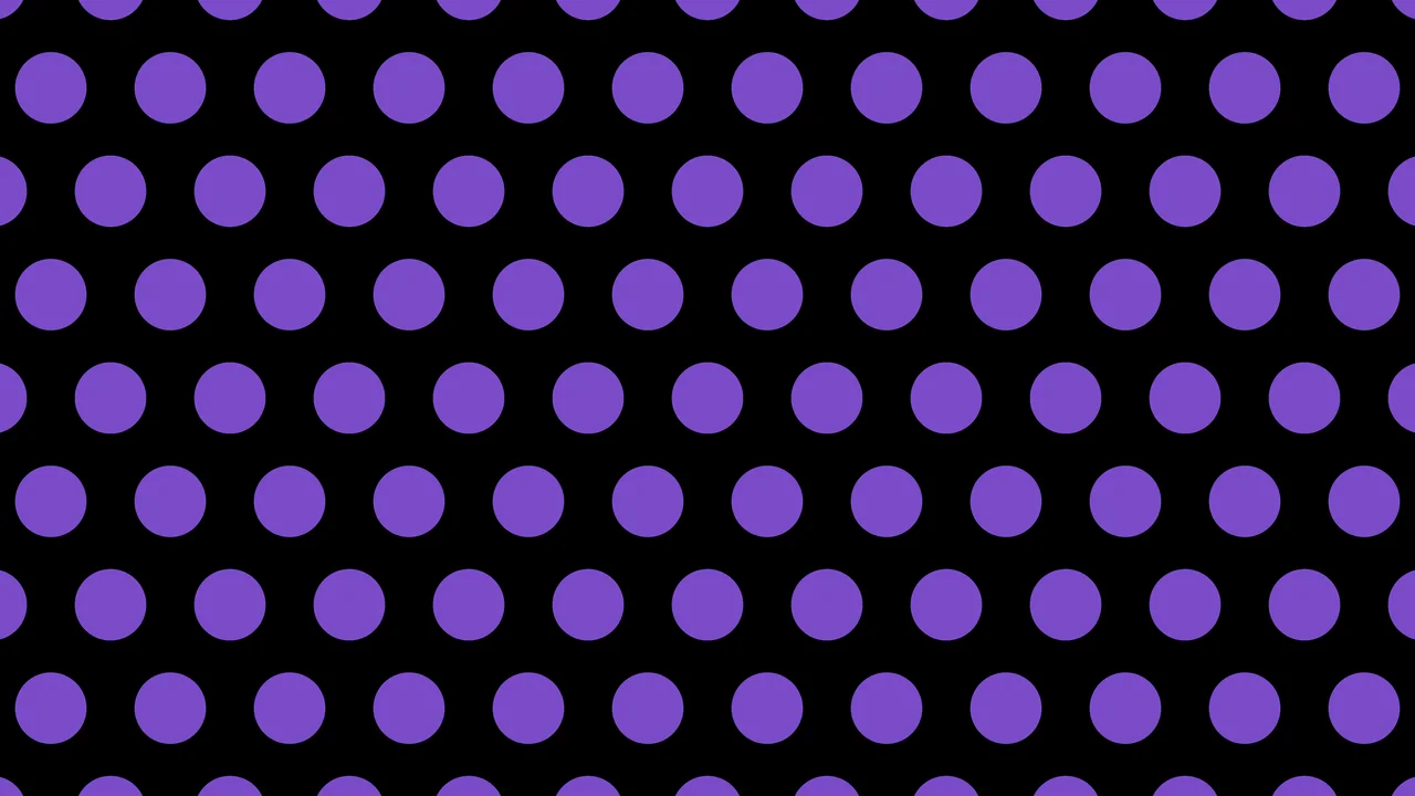 Black and Purple Polka Dot desktop wallpaper in 4K