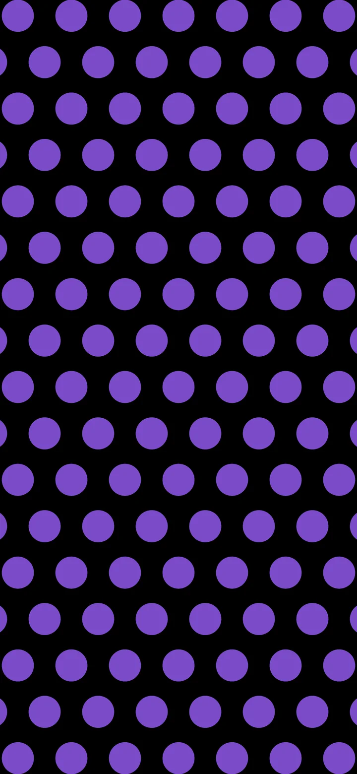 Black and Purple Polka Dot wallpaper for iPhone and Android