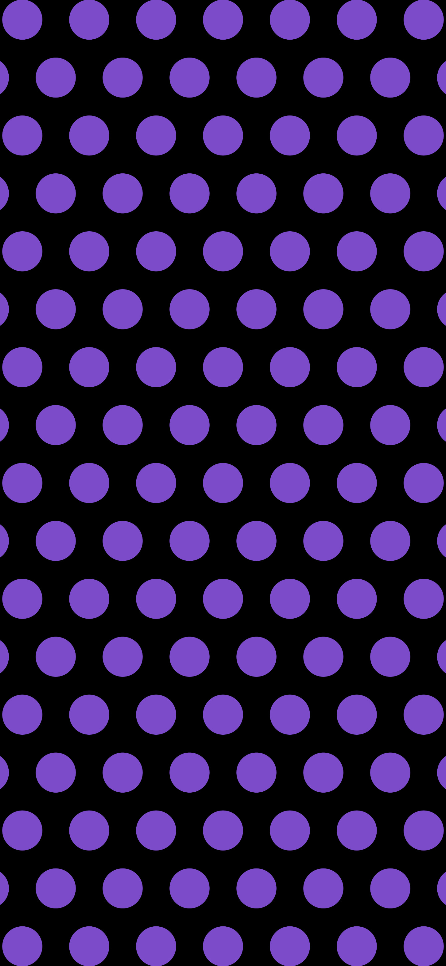 Black and Purple Polka Dot wallpaper for iPhone and Android