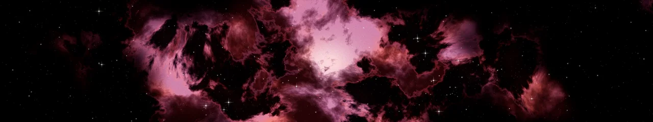 Black and Red Nebula triple monitor wallpaper, 7680 × 1440