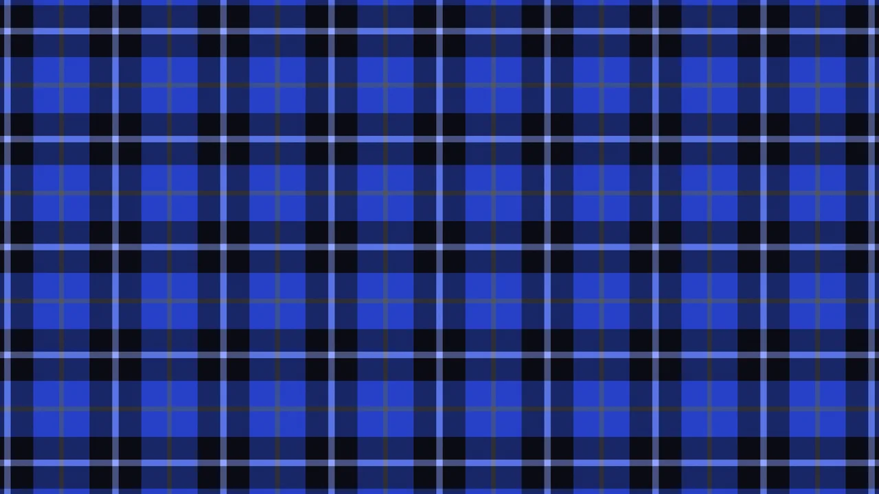 Black, Blue and Purple Tartan Plaid desktop wallpaper in 4K