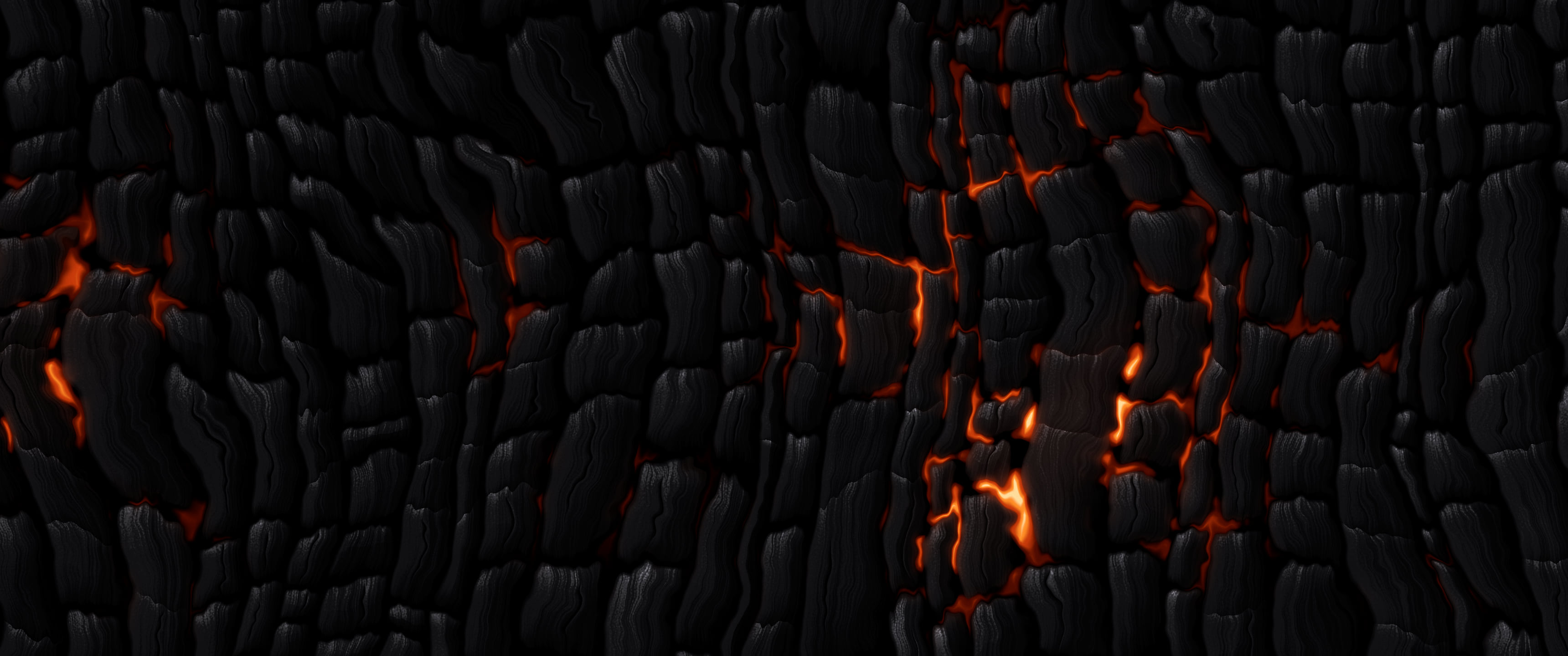 Black Charred Wood ultrawide wallpaper, 3440 × 1440