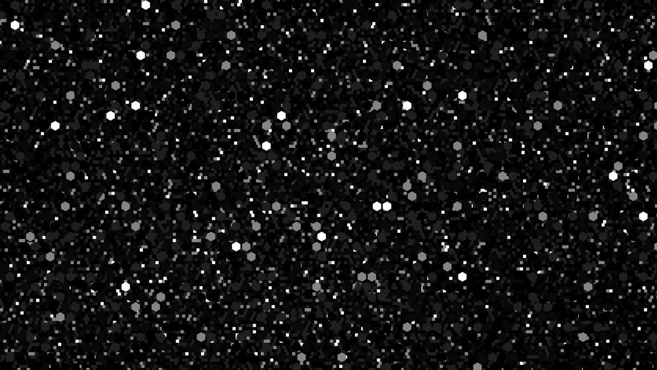 Black Chunky Glitter desktop wallpaper in 4K