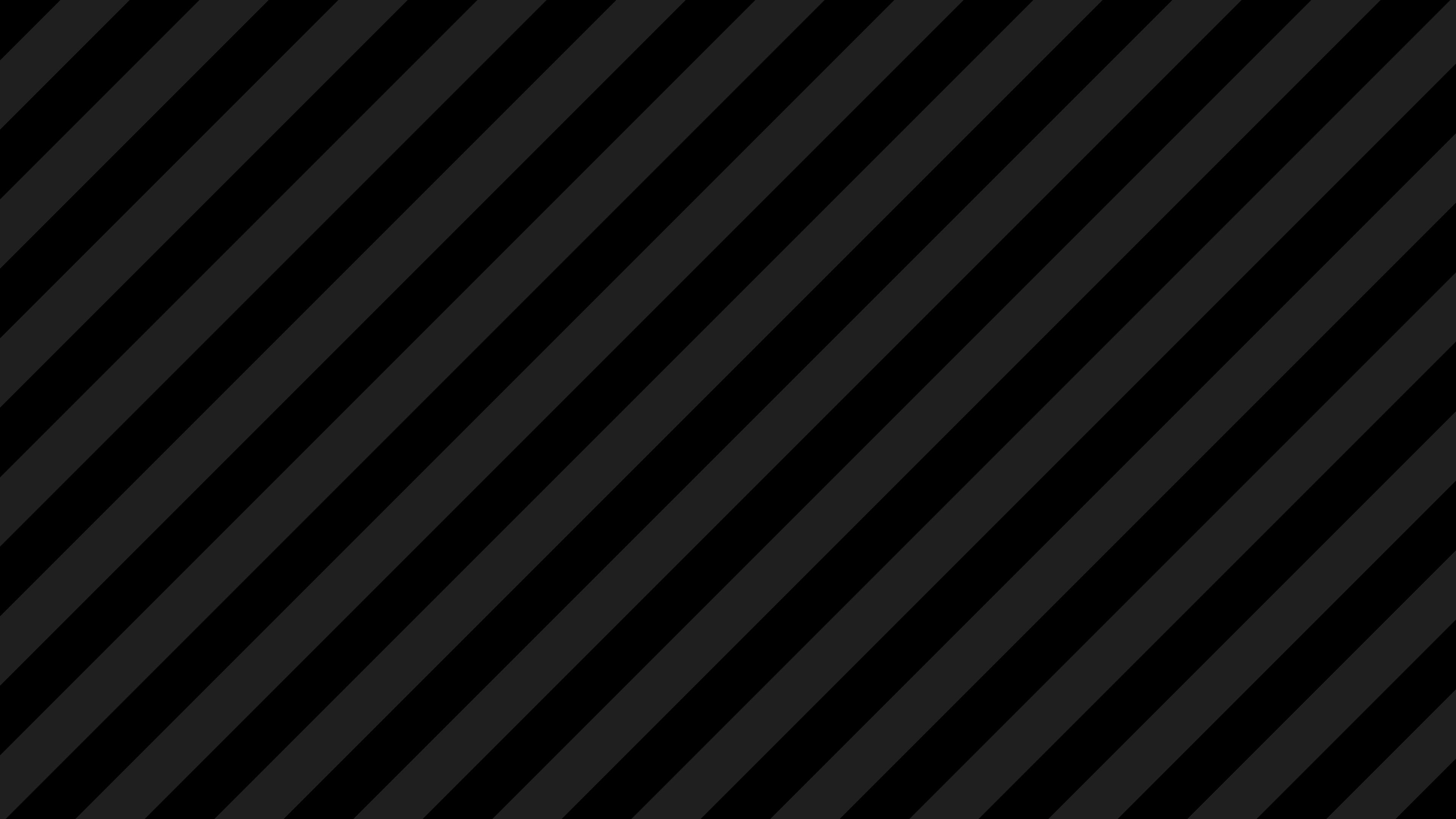 Black Diagonal Striped desktop wallpaper in 4K