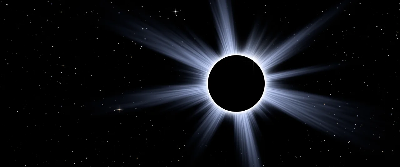 Black Eclipse ultrawide wallpaper, 3440 × 1440