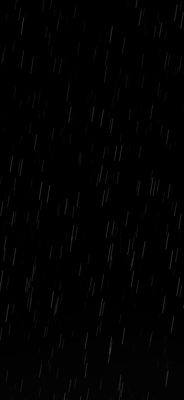 Black Falling Rain wallpaper for iPhone and Android