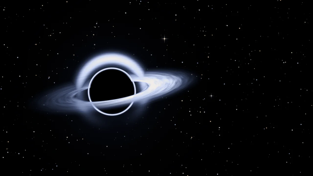 Black Hole desktop wallpaper in 4K