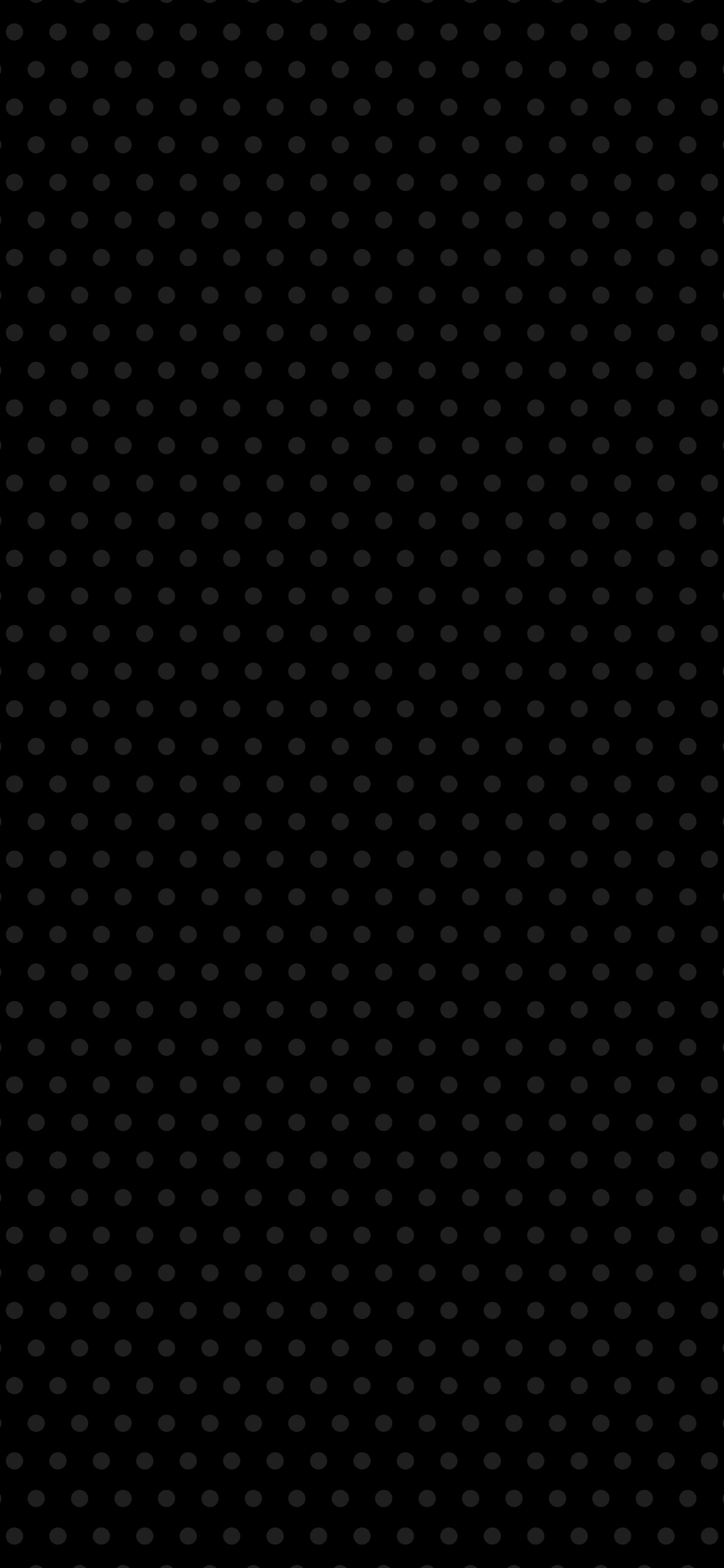 Black Mini Polka Dot wallpaper for iPhone and Android