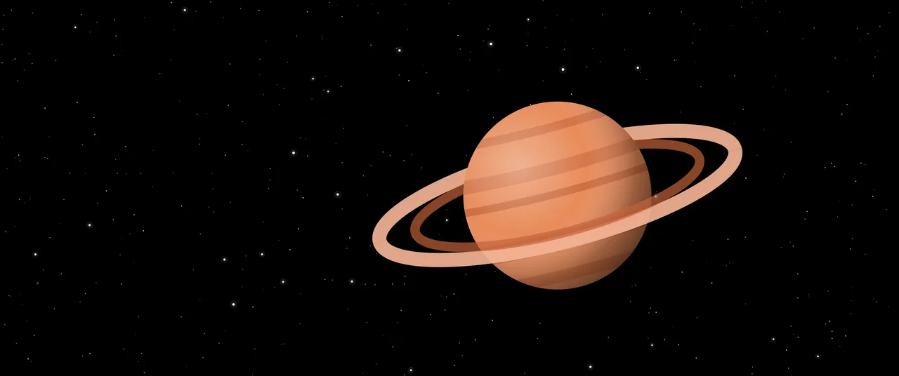 Black Ringed Planet ultrawide wallpaper, 3440 × 1440