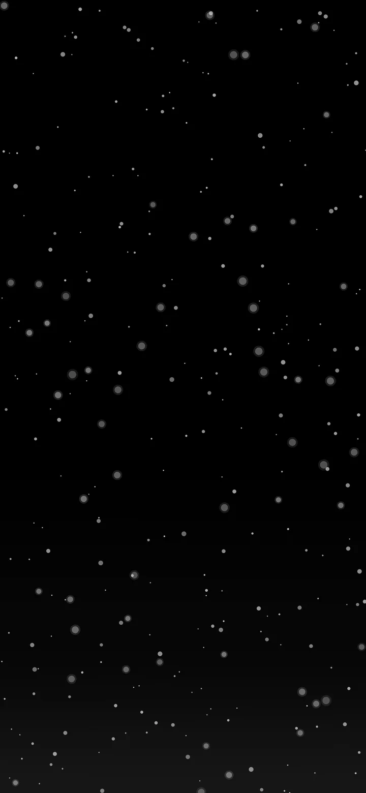 Black Snowfall wallpaper for iPhone and Android