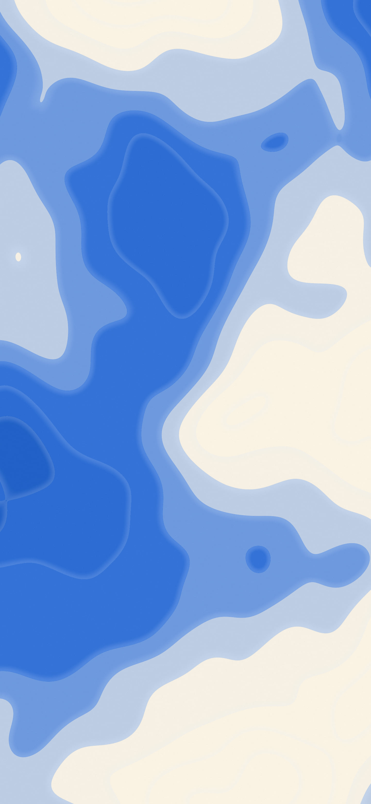 Blue and Cream Layered Topographic wallpaper for iPhone and Android