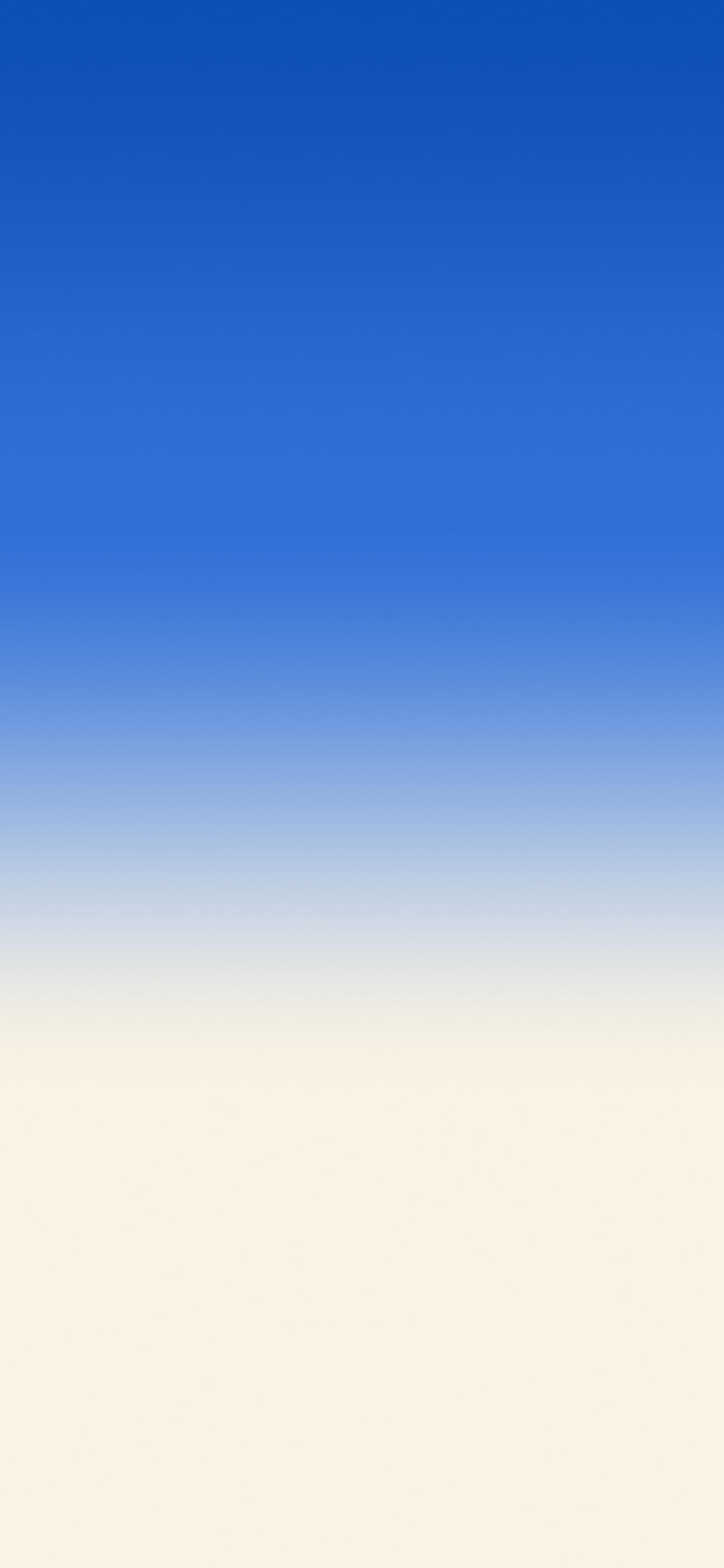 Blue and Cream Ombre Gradient wallpaper for iPhone and Android